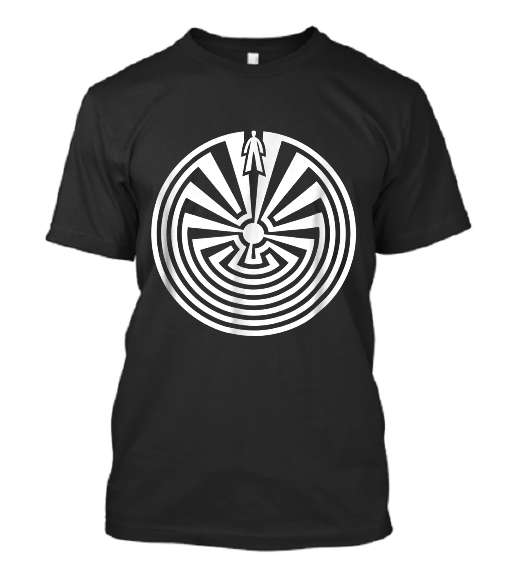 Man In Maze Journey Through Life American Indians T-Shirt