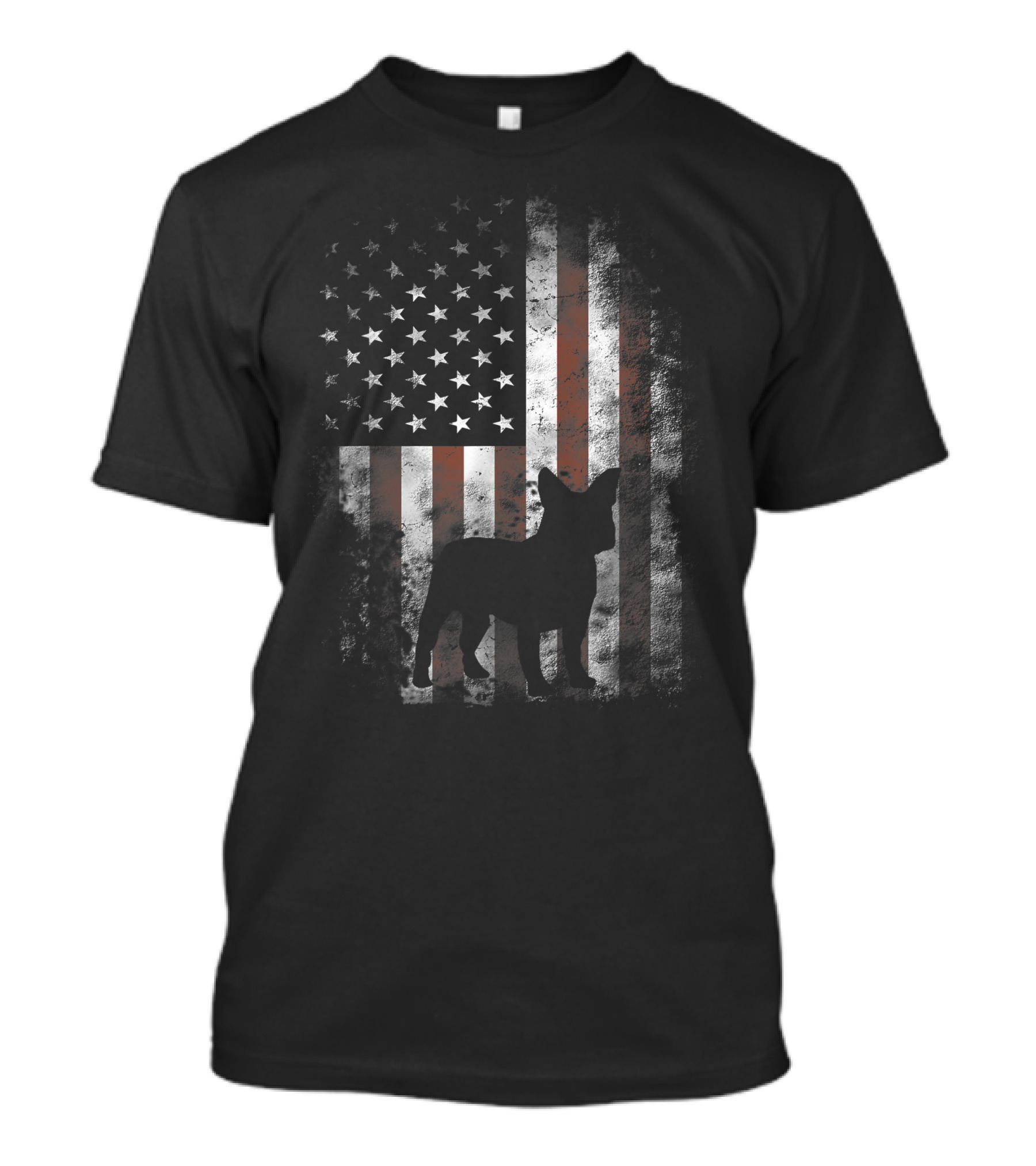 Patriotic French Bulldog American Flag Independence Day 4th Of July T-Shirt