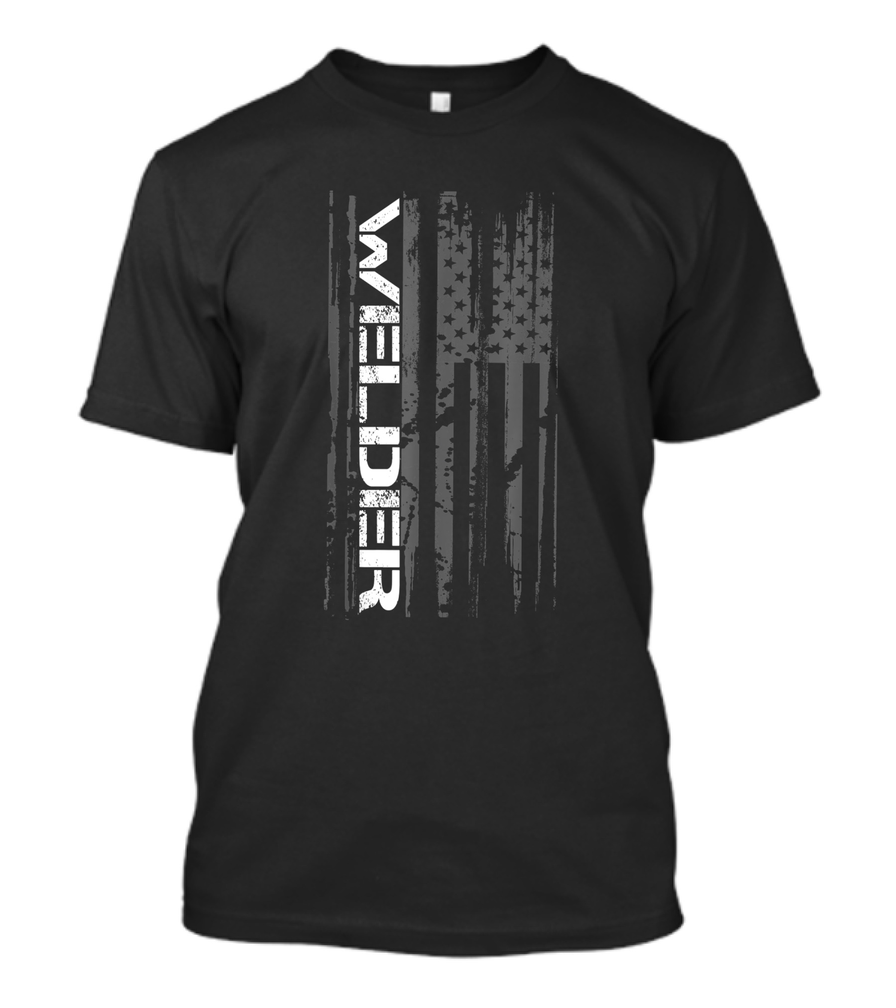Welder American Flag T-Shirt