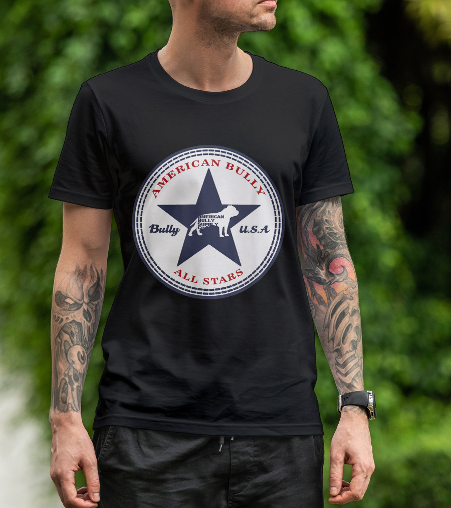 American Bully All Stars Bully USA Star T-Shirt