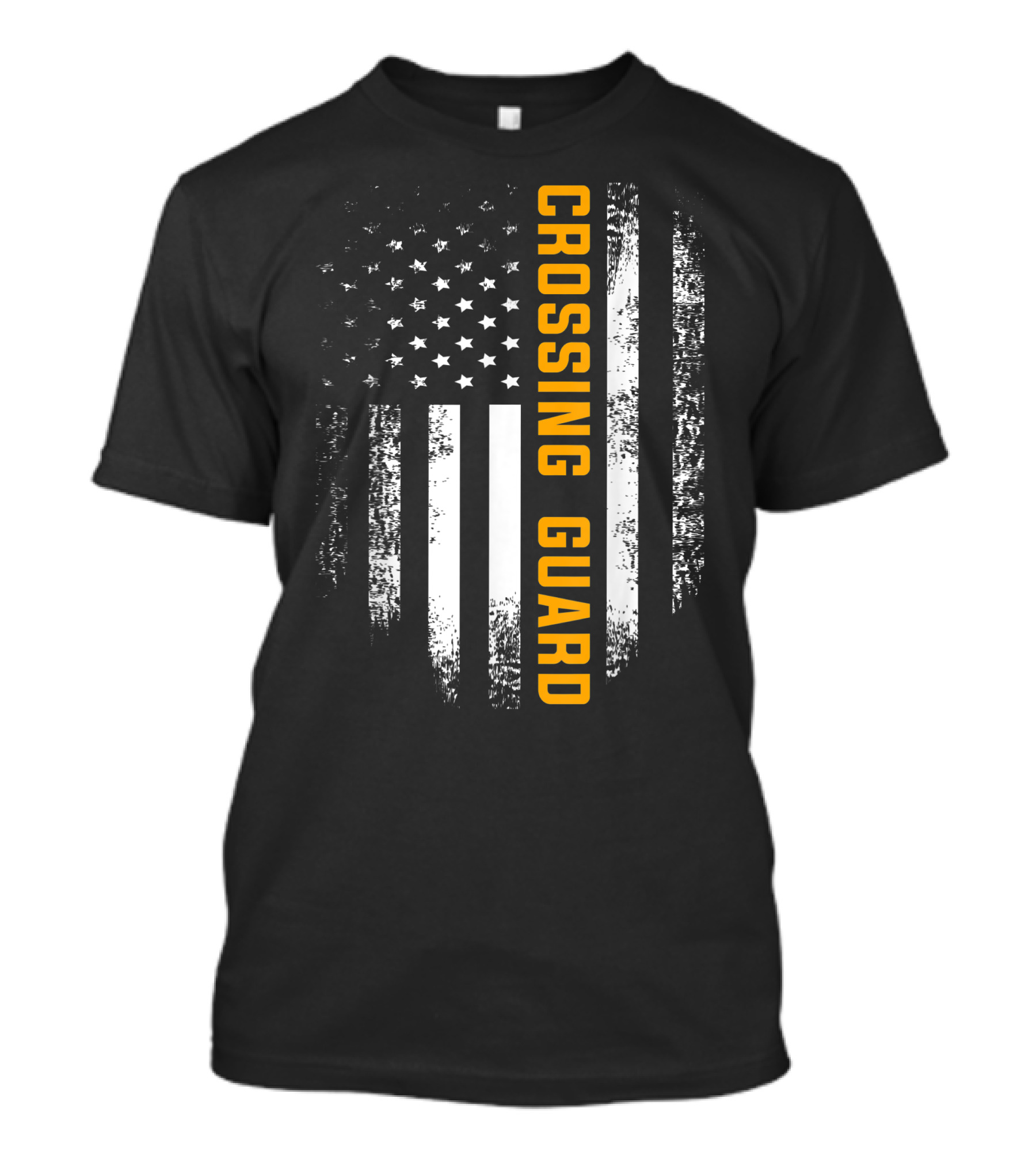 Crossing Guard Vintage American USA Flag Cool T-Shirt