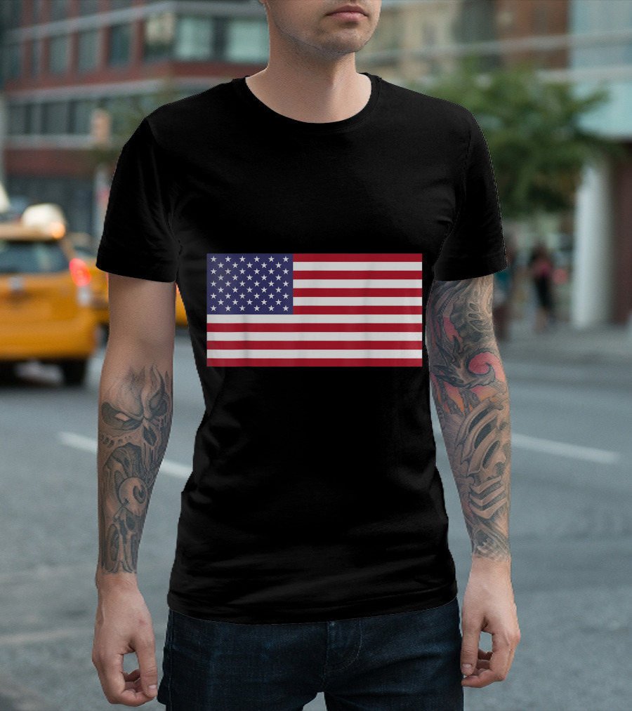 Usa United States American Flag Patriotic Flags T-Shirt