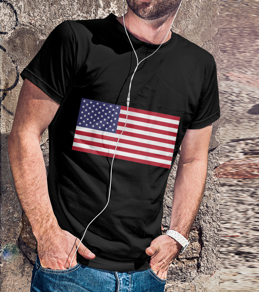 Usa United States American Flag Patriotic Flags T-Shirt
