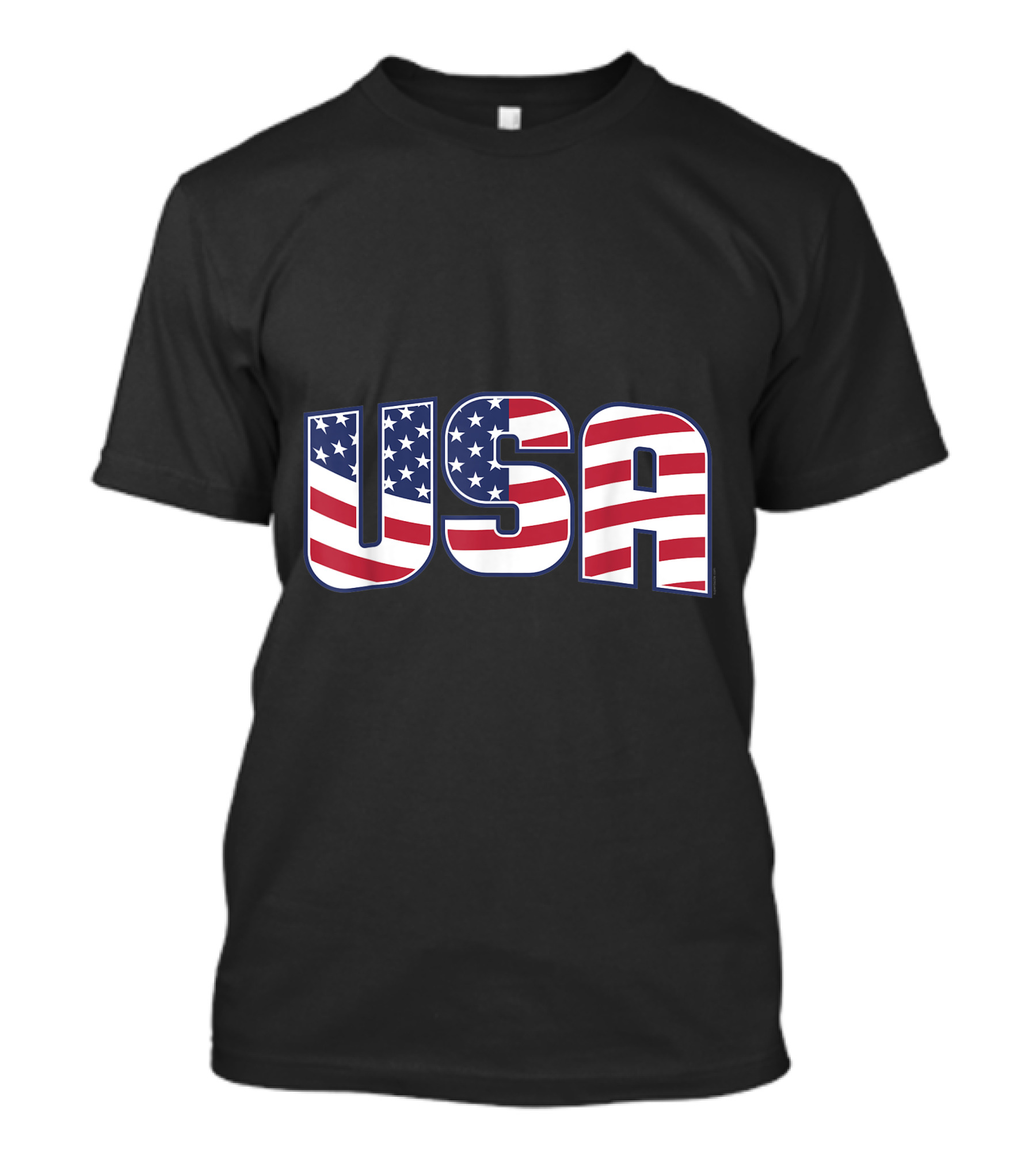 USA American Flag 4th Of July Patriotic T-Shirt
