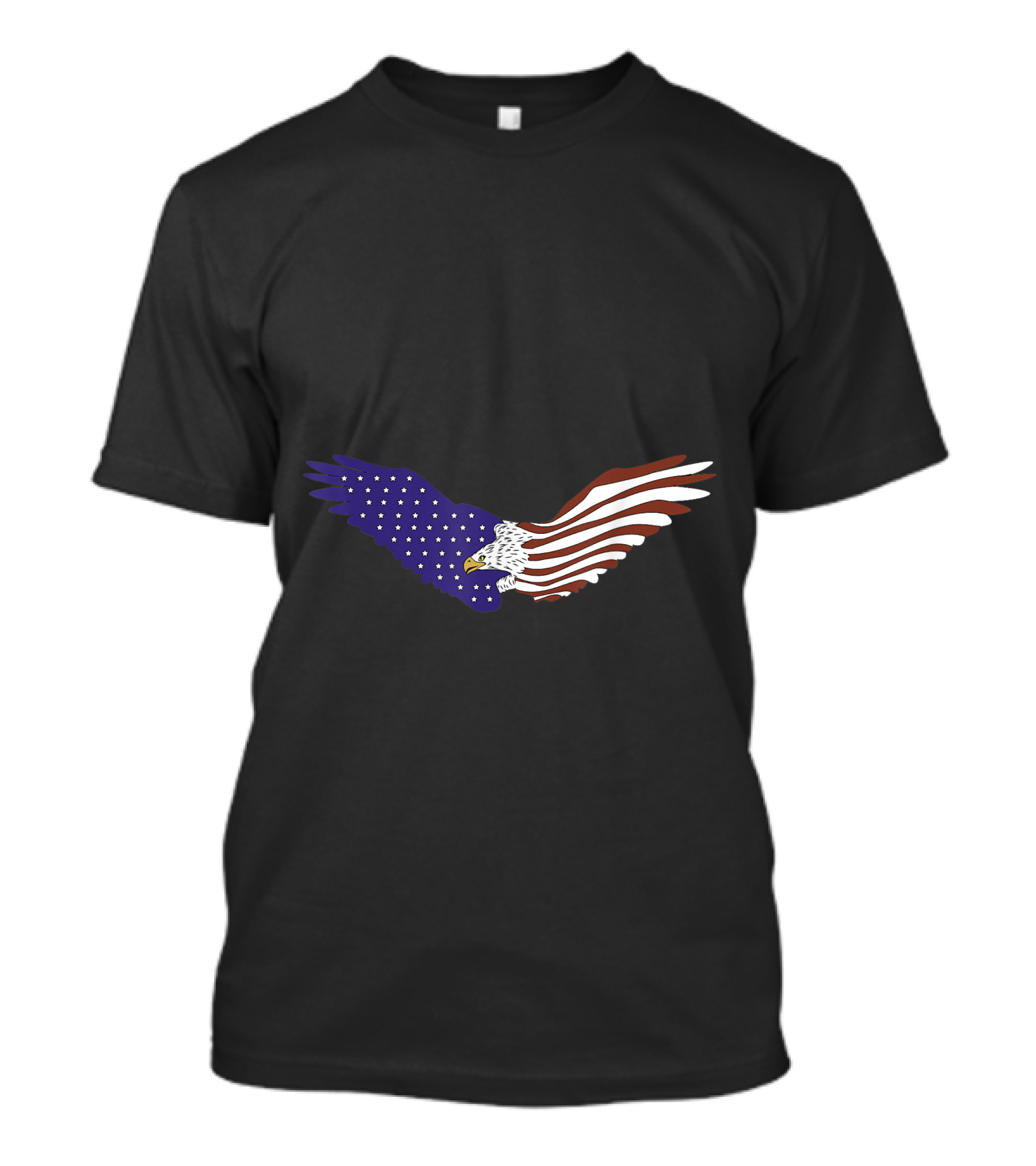 American Flag July 4Th Eagle Patriotic Wing Spread T-Shirt