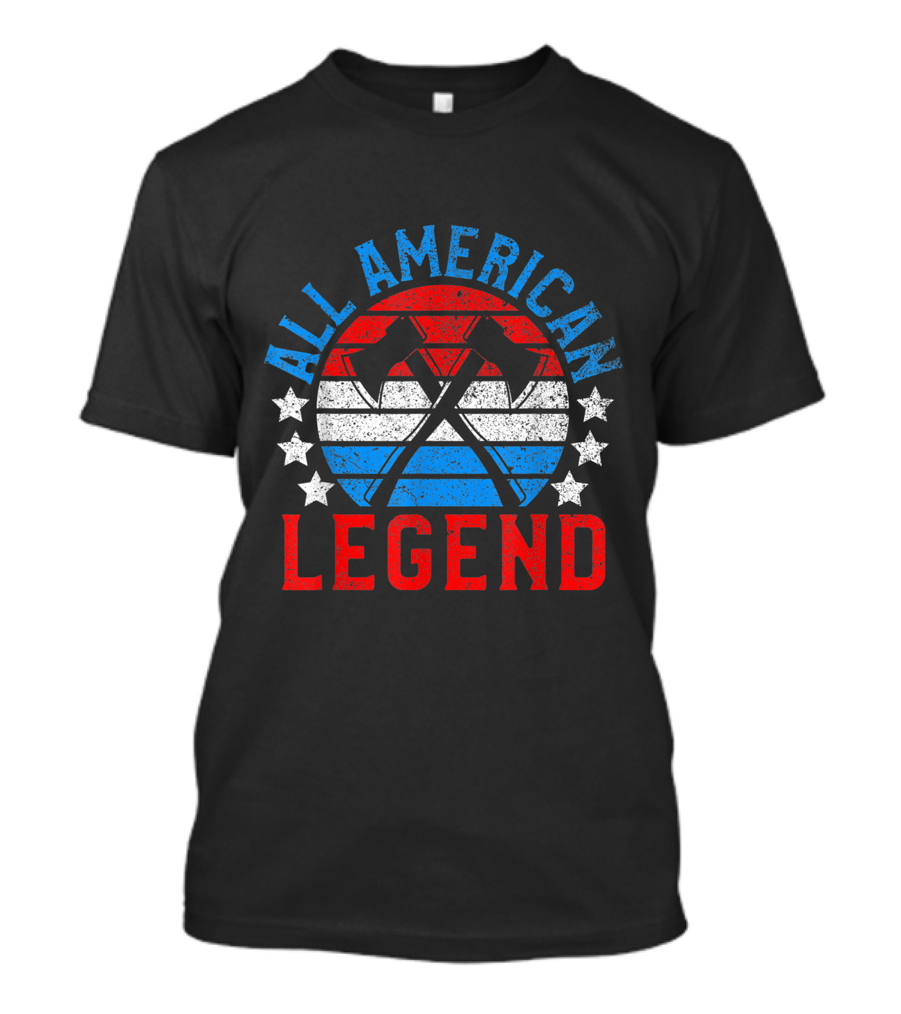 All American Legend Axe Throwing USA July 4th Ax Thrower T-Shirt