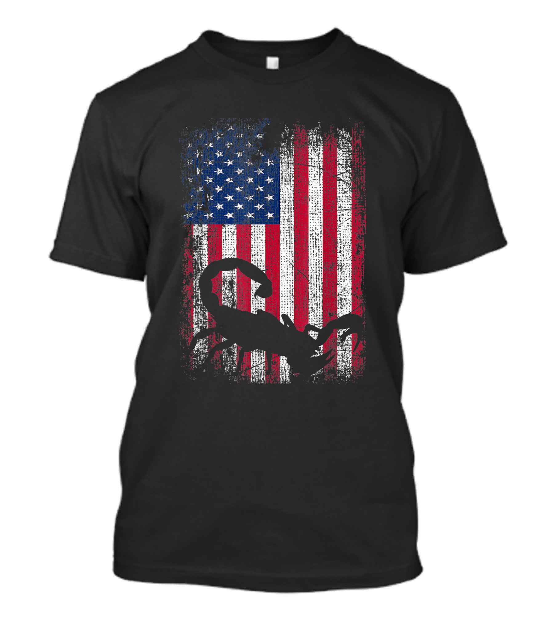 American Flag Scorpion Vintage 4th Of July Animal T-Shirt