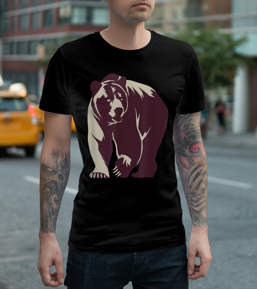Vintage American National Park Bear Save Bears T-Shirt