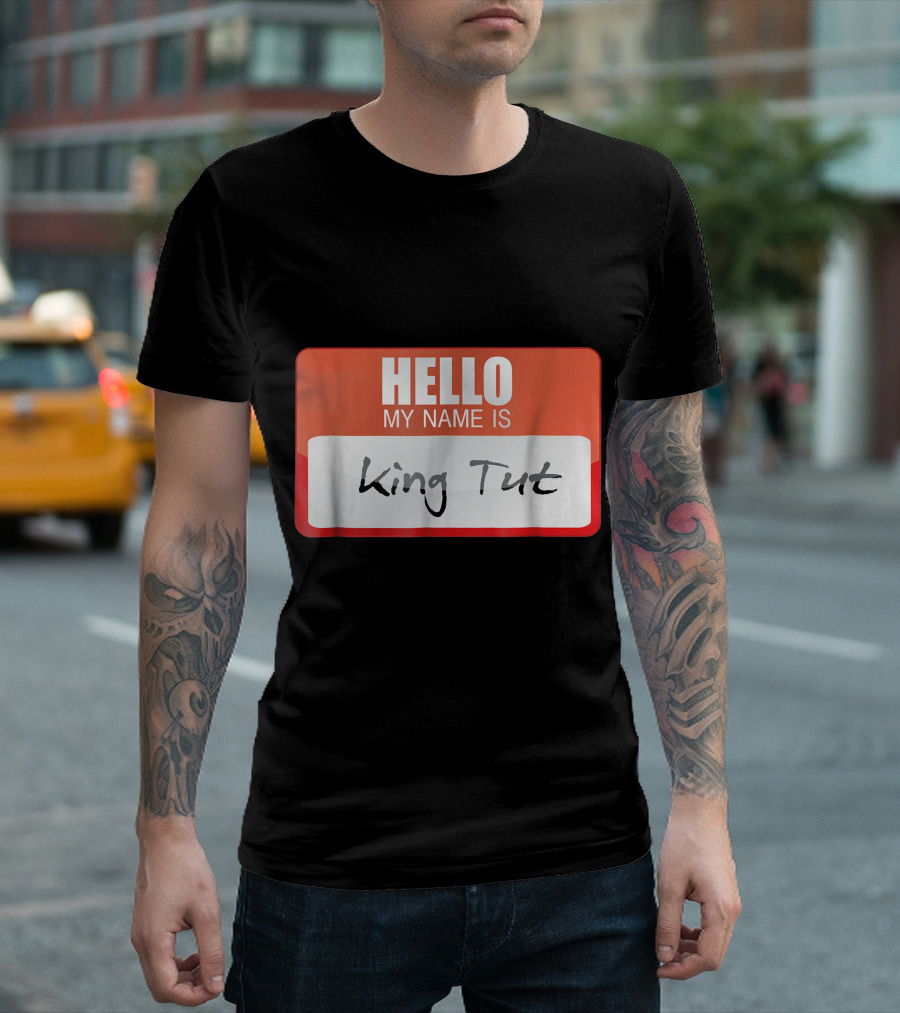 Hello My Name Is King Tut Halloween Costume T-Shirt