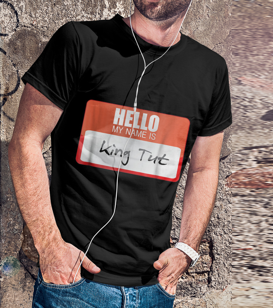 Hello My Name Is King Tut Halloween Costume T-Shirt