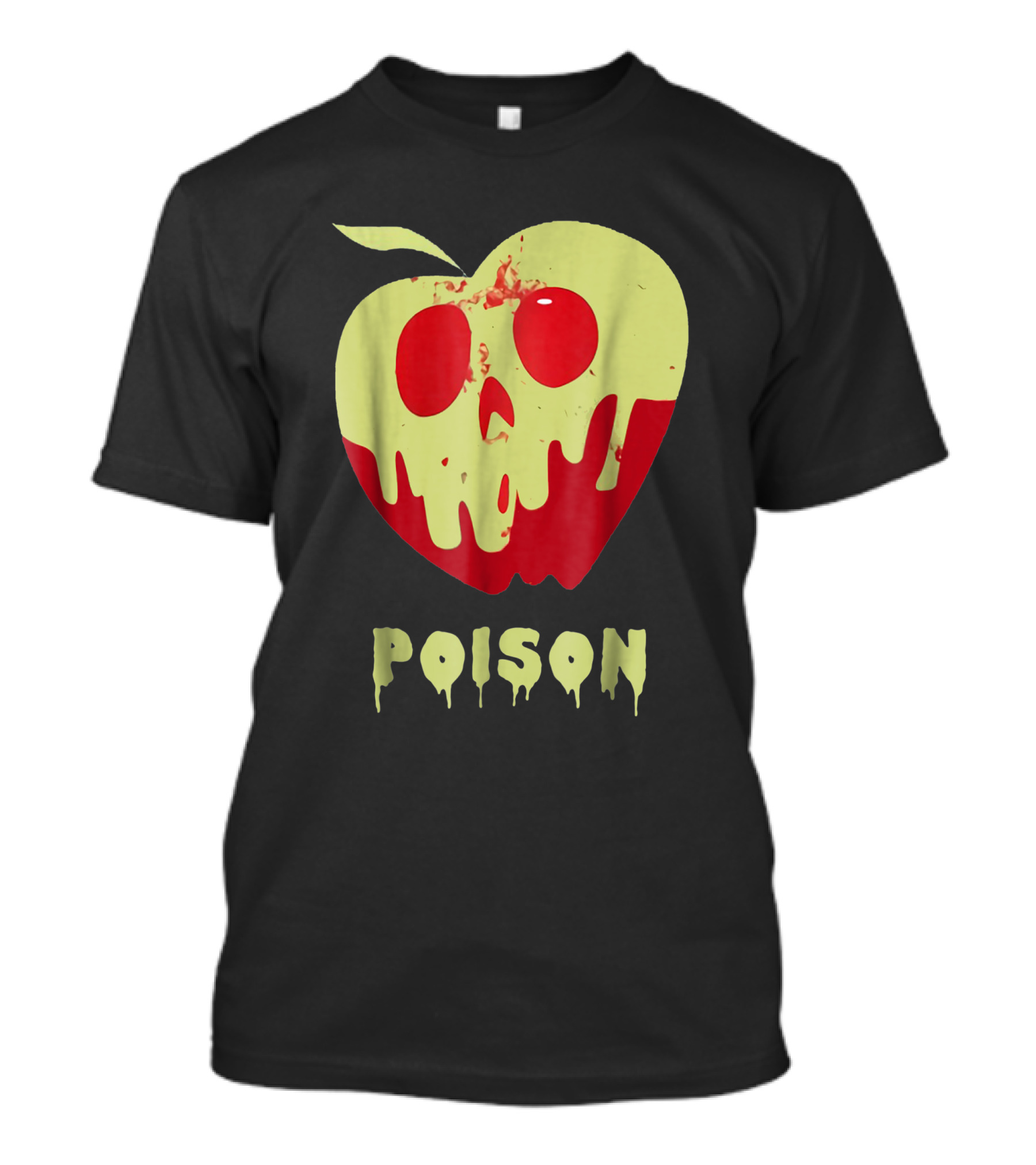 Poison Apple Snow White Princess Dripping Skull T-Shirt