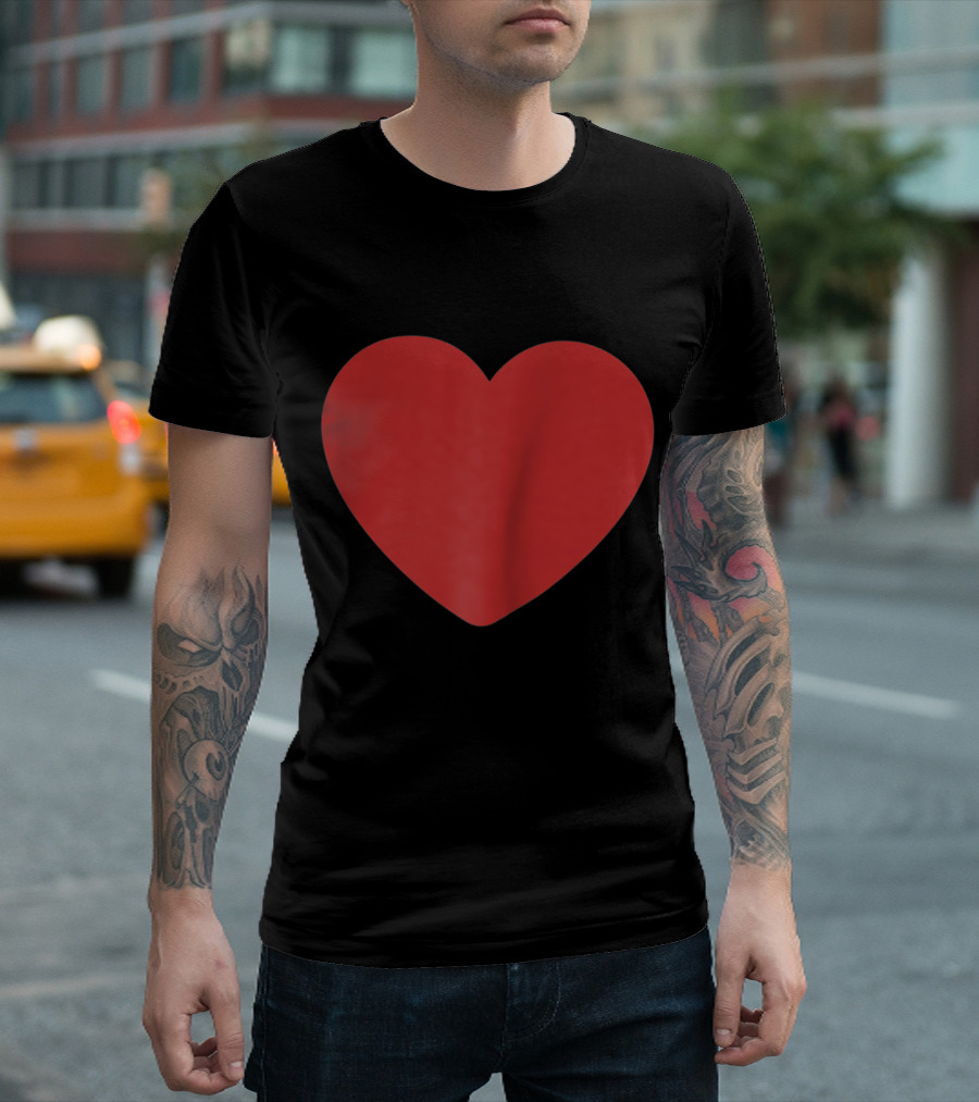 Tin Man Heart Red Valentine T-Shirt
