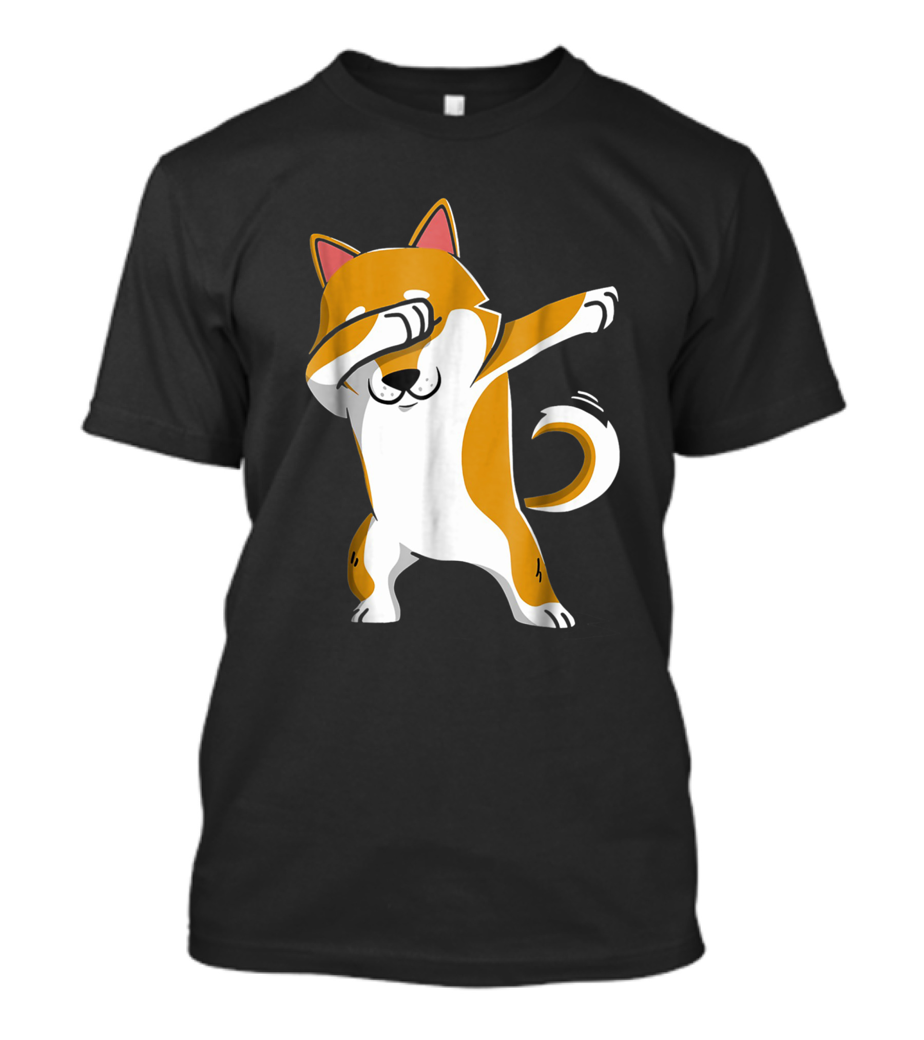 Dabbing Shiba Inu Kids Dog Halloween Costume T-Shirt