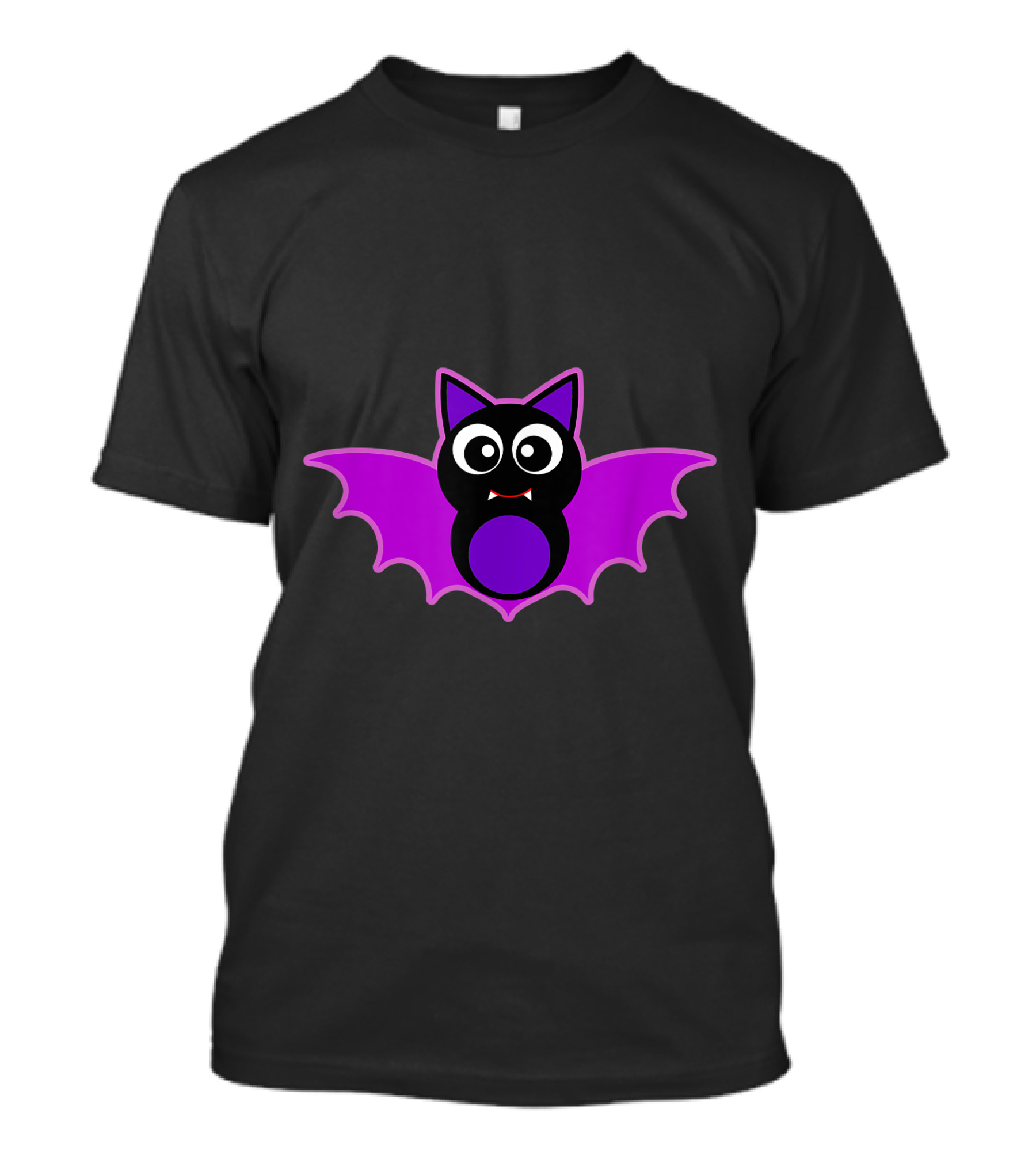 Halloween Cute Cartoon Vampire Bat Toddlers T-Shirt