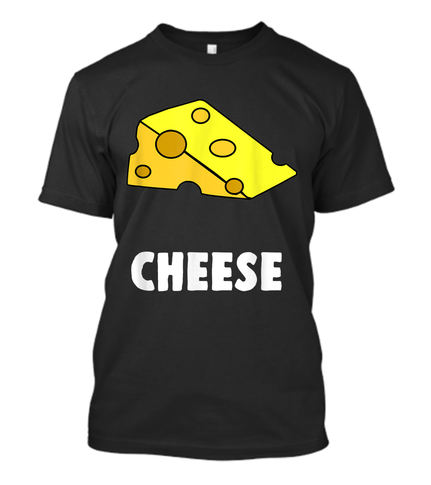 Couple Matching Halloween Cheese Lover Costumes T-Shirt