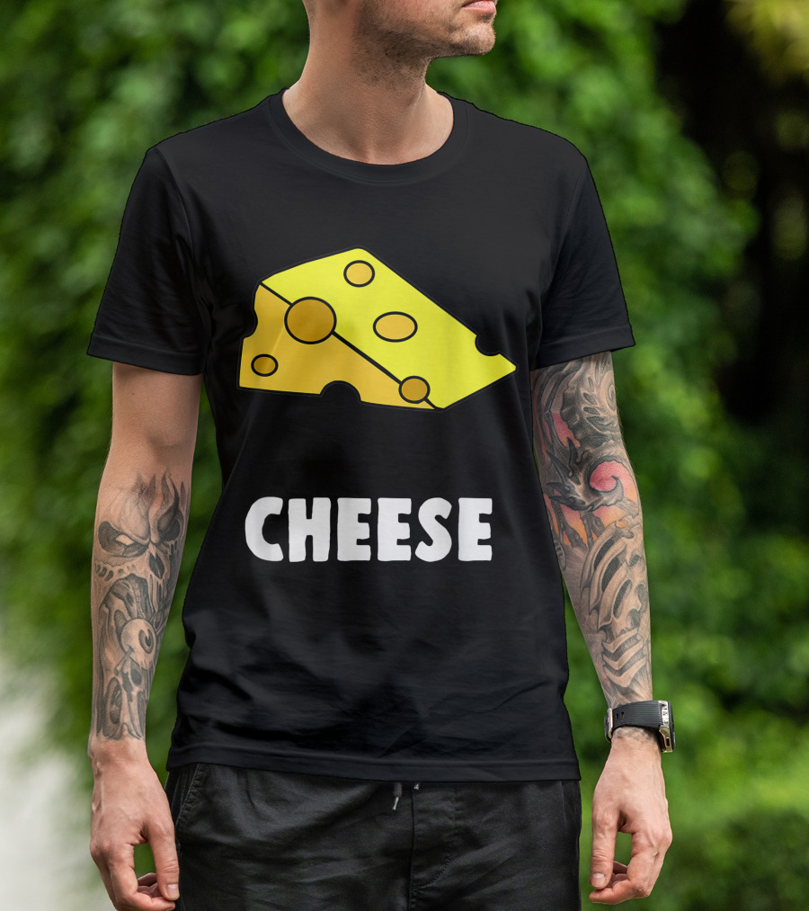 Couple Matching Halloween Cheese Lover Costumes T-Shirt