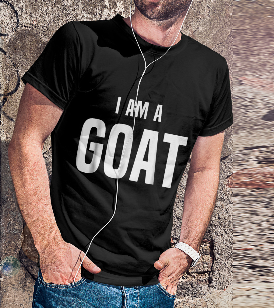 I Am A Goat Costume Easy Simple Halloween T-Shirt