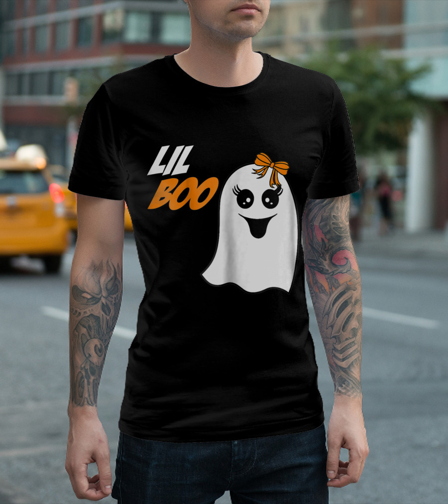 Lil Boo Halloween Sorority Big Little Sister Gbig T-Shirt