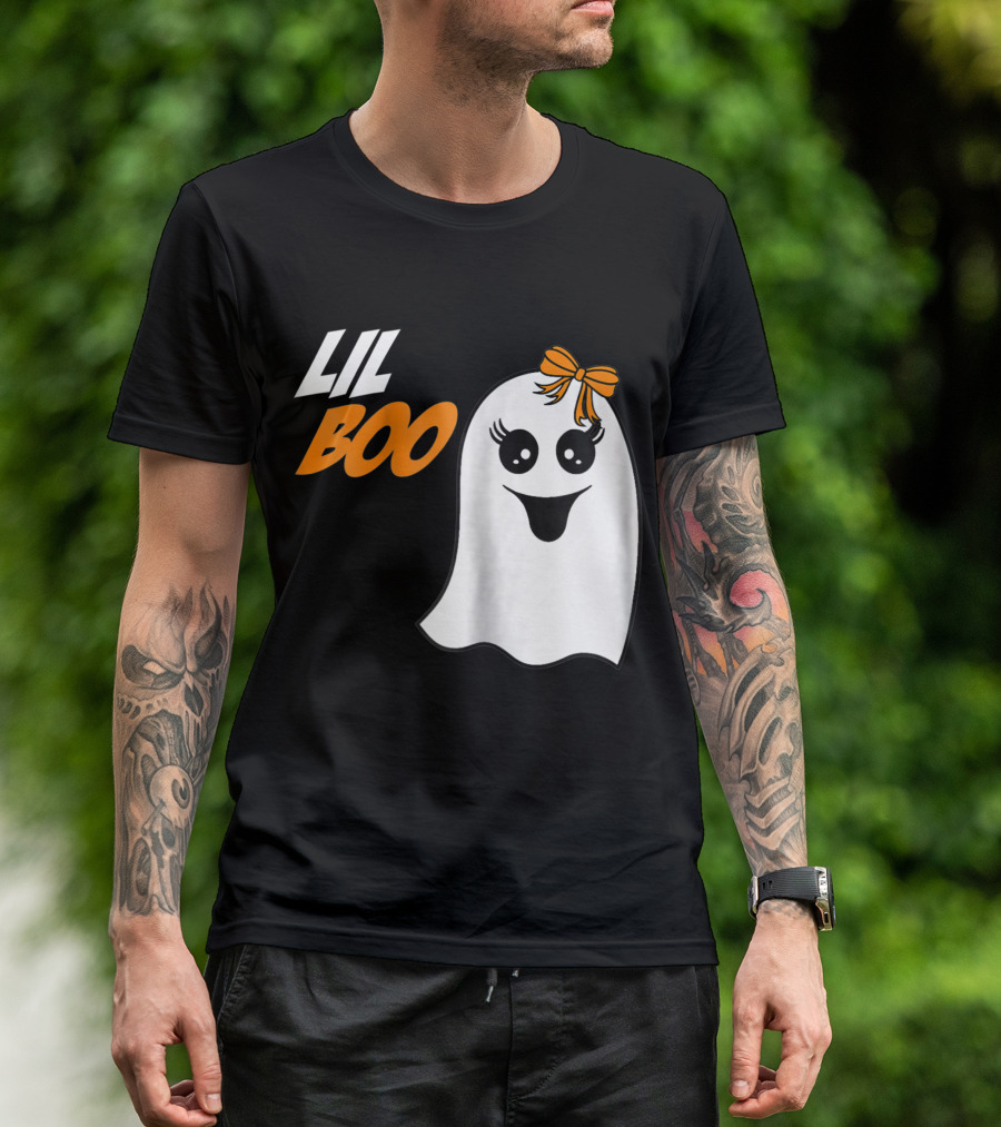 Lil Boo Halloween Sorority Big Little Sister Gbig T-Shirt