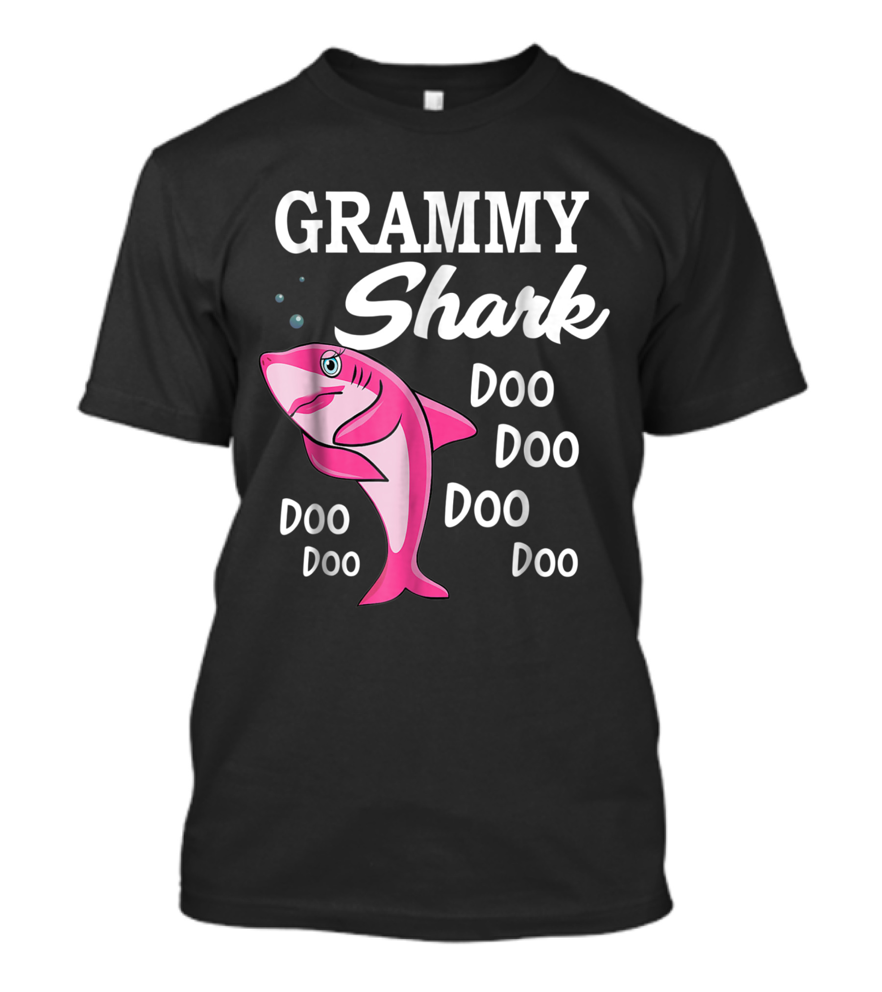 GRAMMY SHARK DOO DOO DOO PINK SHARK DESIGN MOM GRANDMA T-Shirt