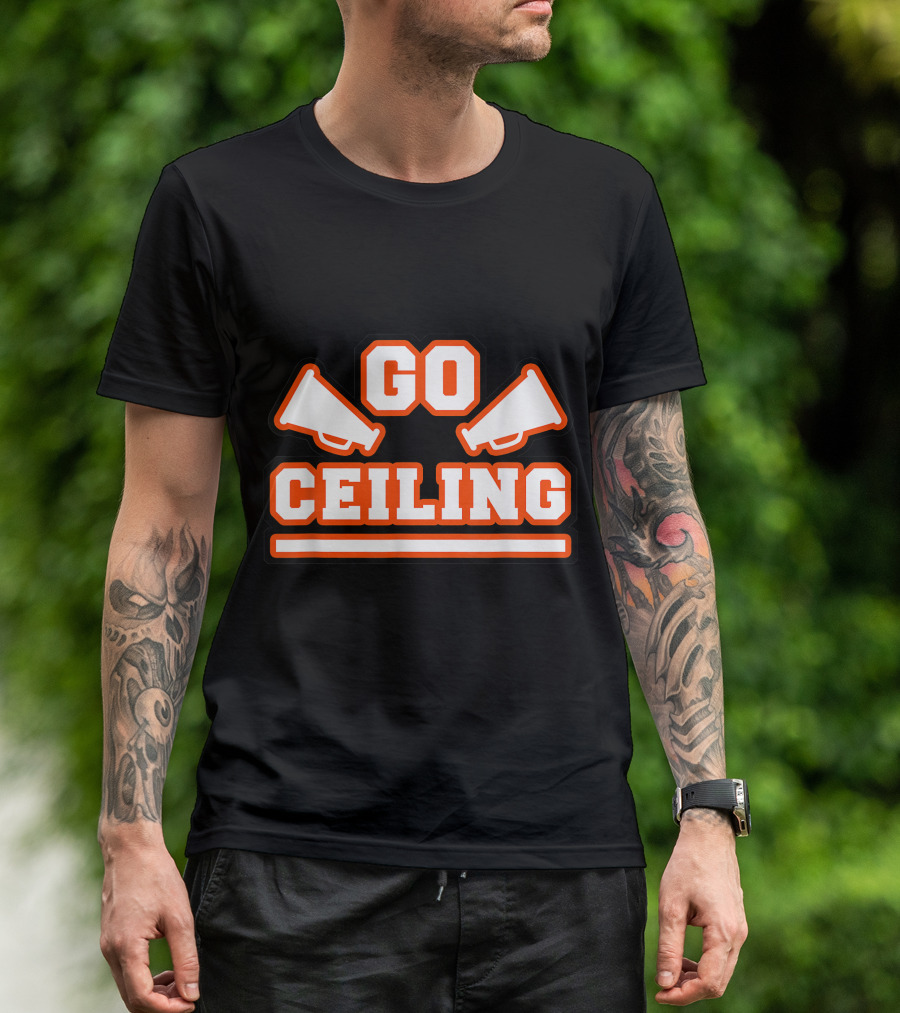 Clever Pun Halloween Costume Ceiling Fan Go Ceiling Megaphones T-Shirt