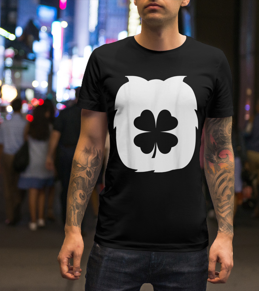 Good Luck Adult Bear Clover T-Shirt