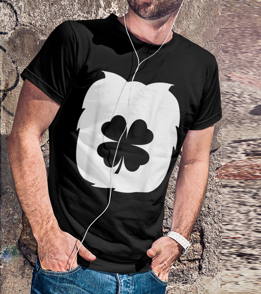Good Luck Adult Bear Clover T-Shirt
