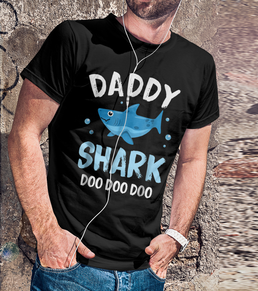 Daddy Shark Doo Doo Doo Father's Halloween T-Shirt