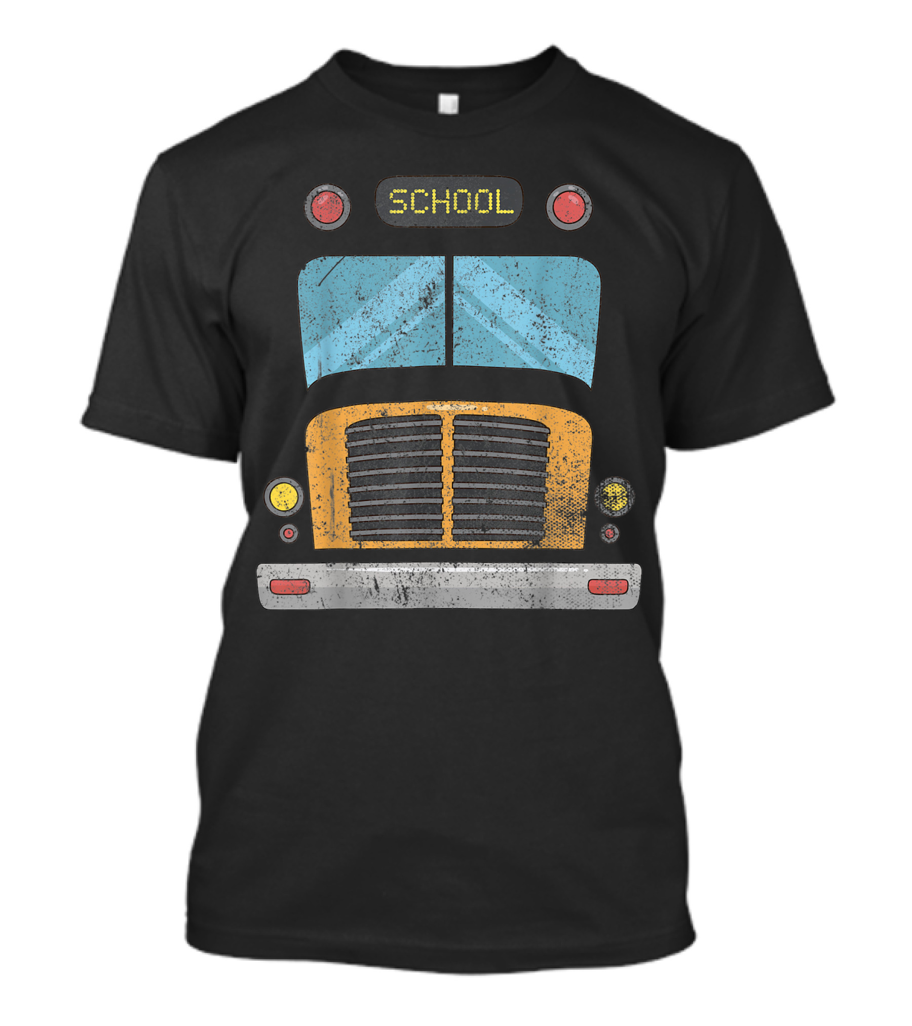 Pretend I'm A School Bus School Bus Front T-Shirt