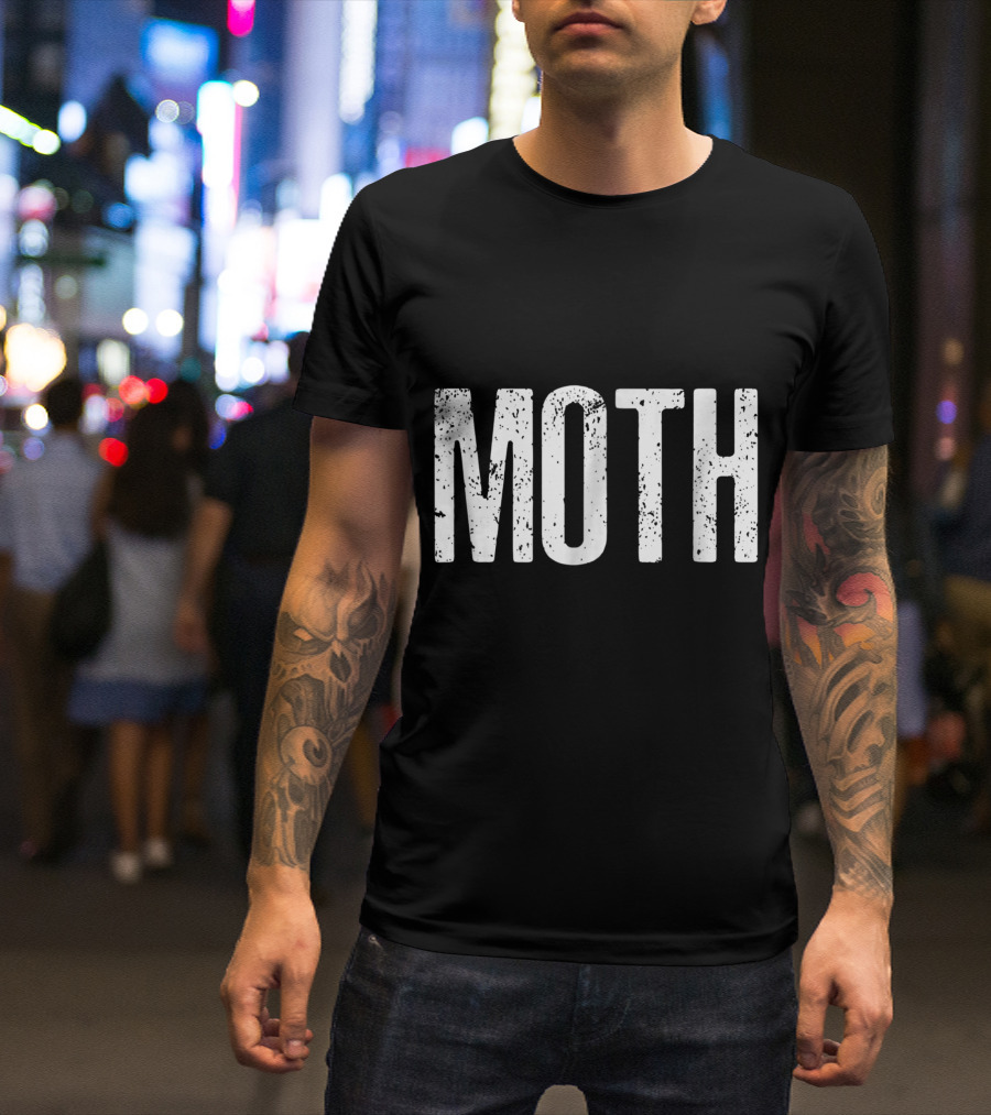 Moth Halloween Meme Funny Moth T-Shirt