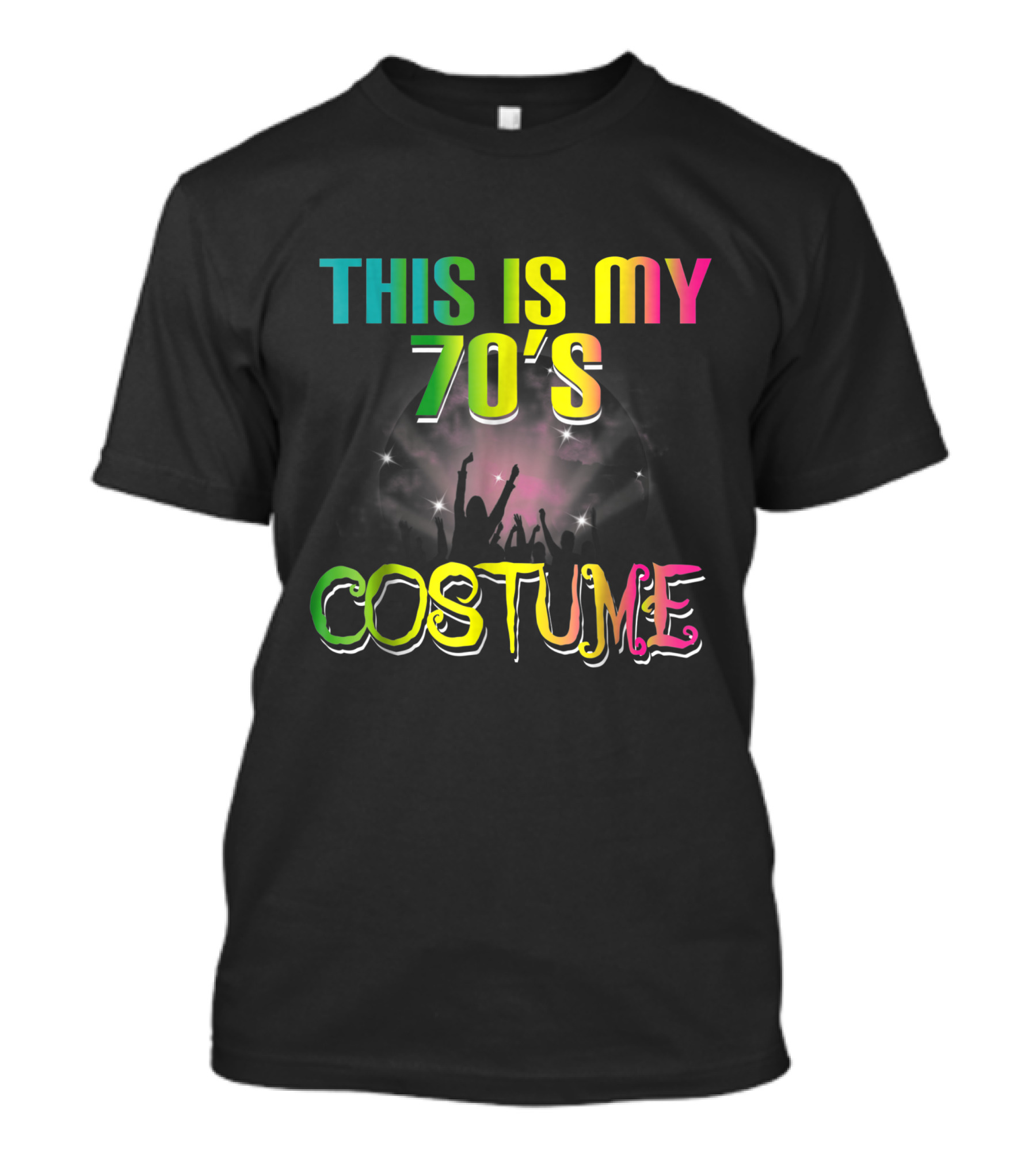 This Is My 70's Costume Halloween 1970s Disco T-Shirt