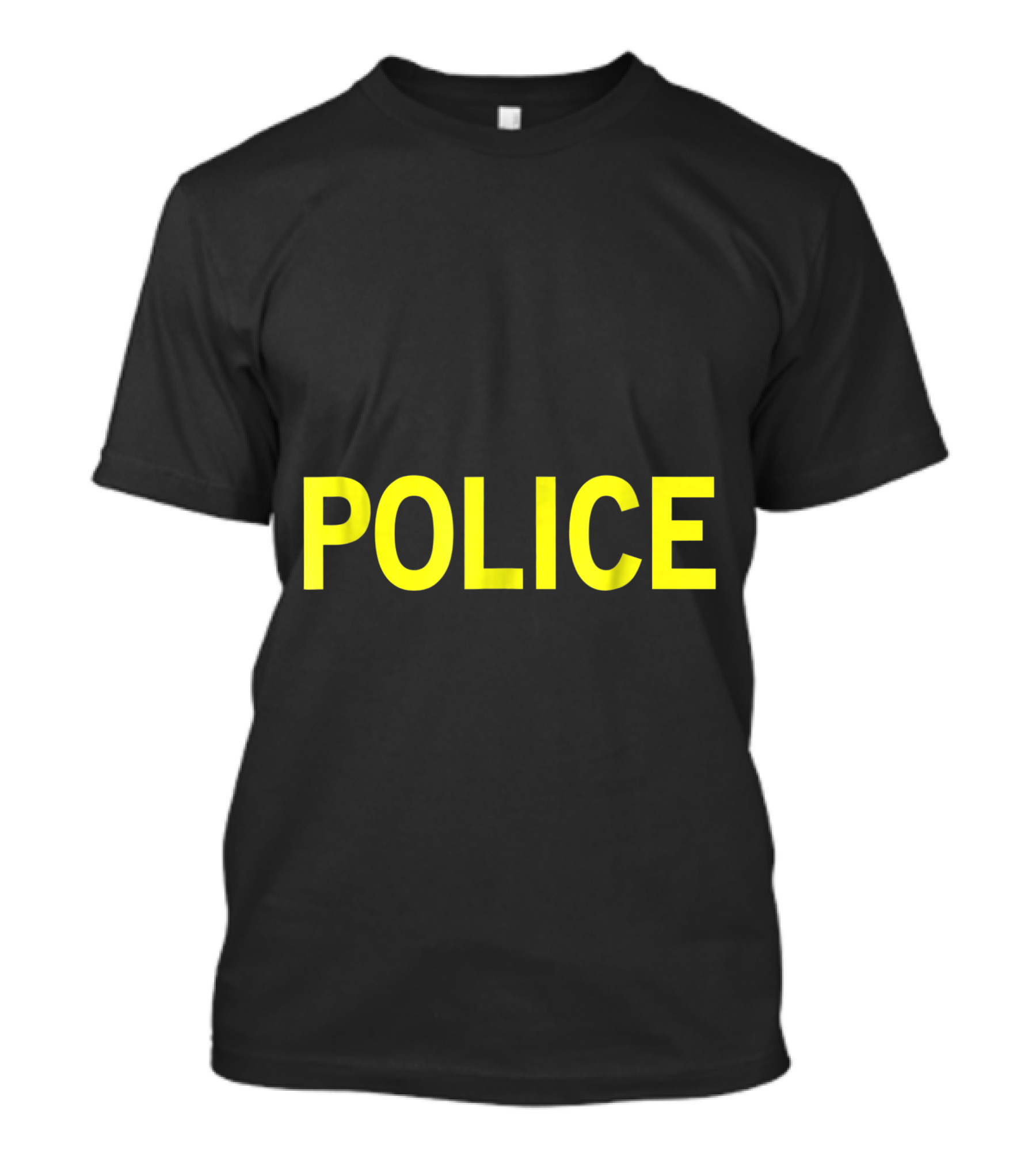 Police Halloween Costume For Cops And Sheriffs T-Shirt