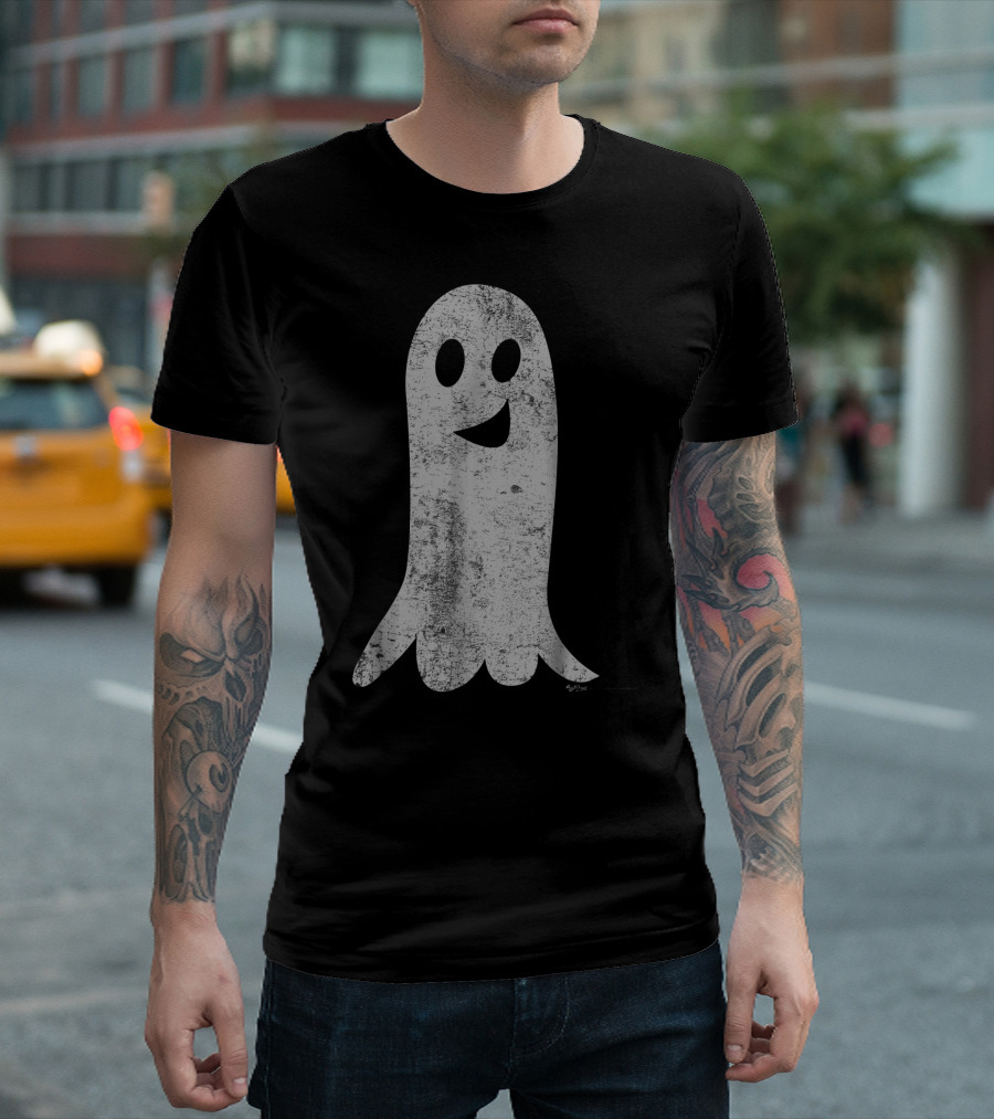Halloween Vintage Ghost T-Shirt
