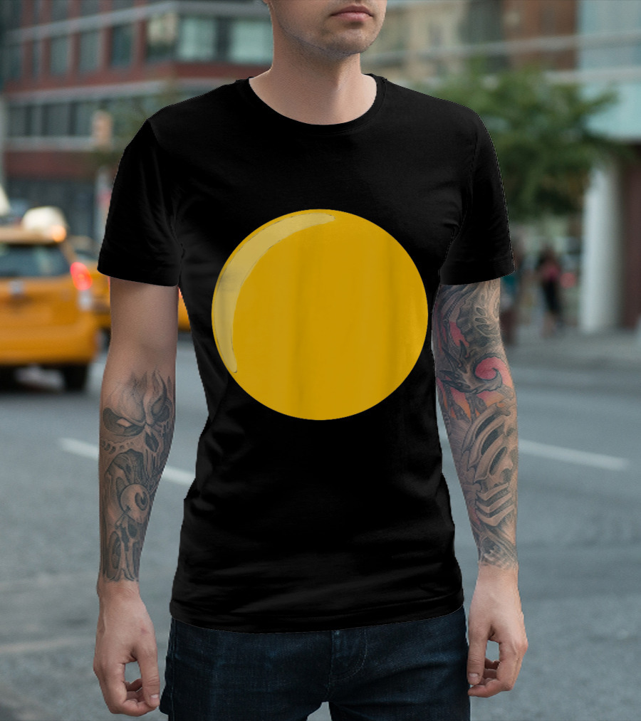 Deviled Egg Fried Egg Circle Breakfast T-Shirt