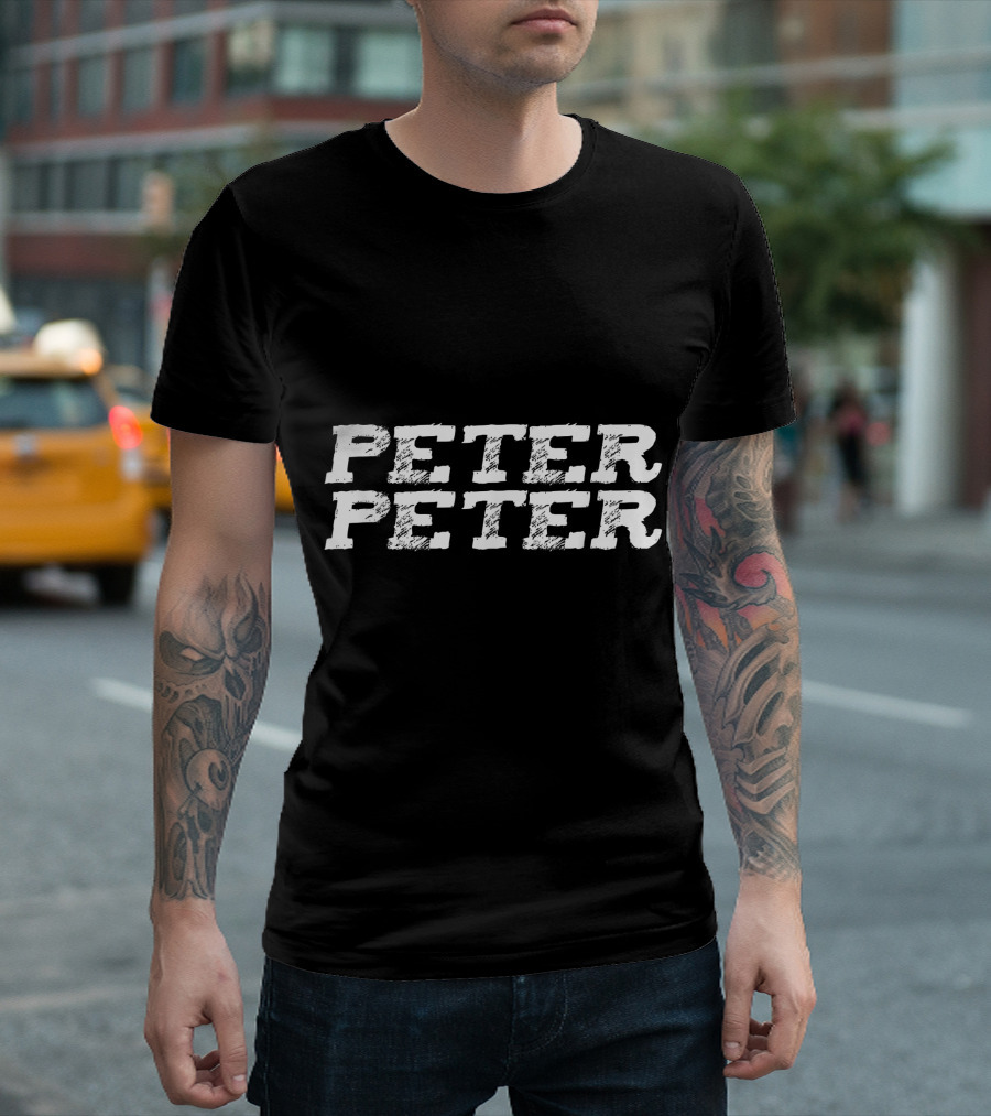 Funny Halloween Peter Peter Pumpkin Eater Joke T-Shirt