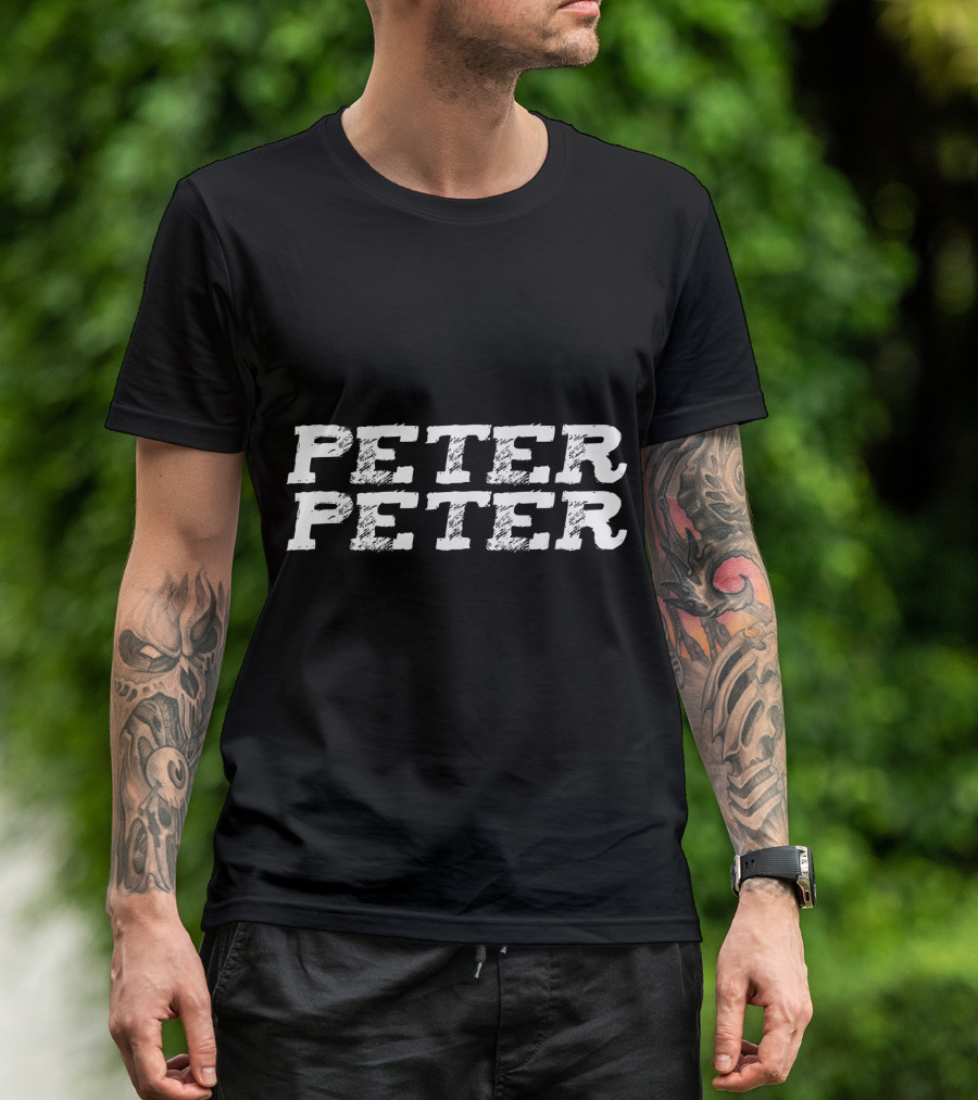 Funny Halloween Peter Peter Pumpkin Eater Joke T-Shirt
