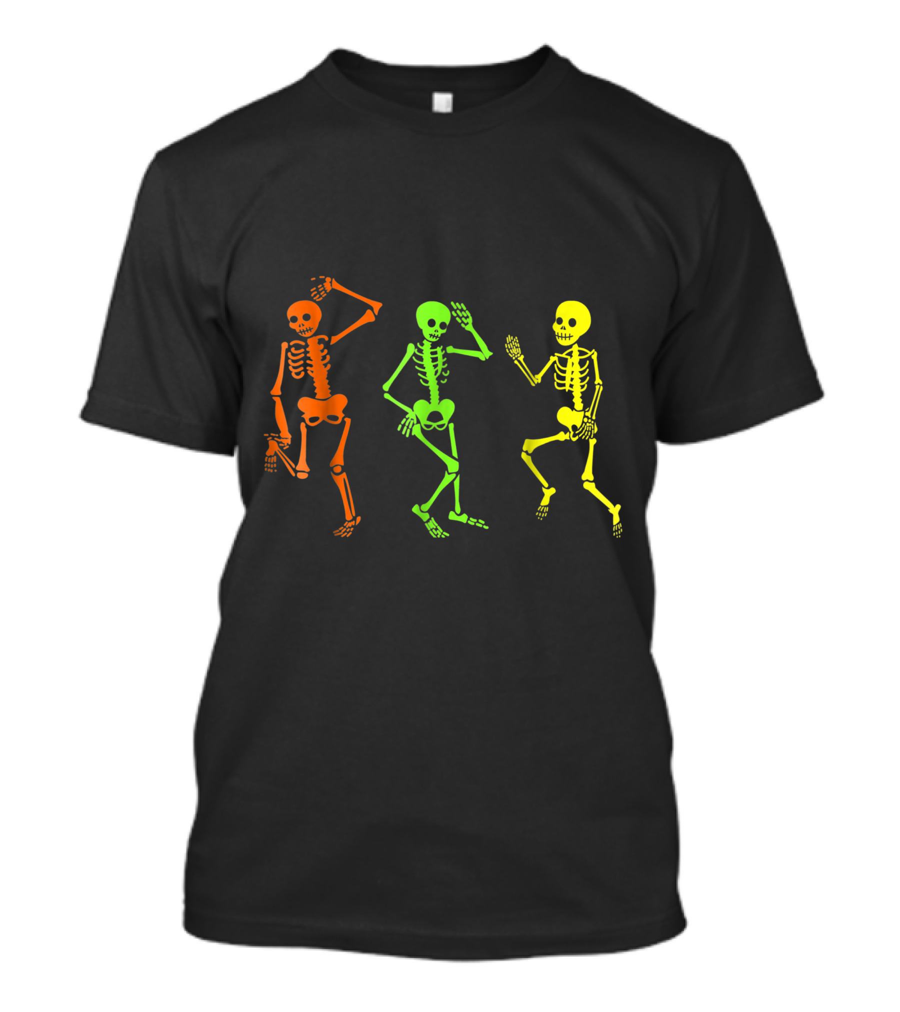 Dancing Skeleton Halloween Costume Trio T-Shirt