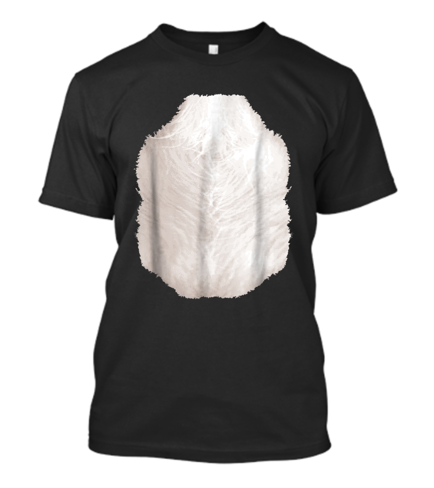Easy Cute Panda Belly Halloween Costume T-Shirt
