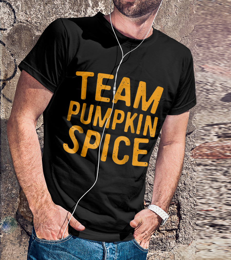 Team Pumpkin Spice Halloween PSL Fan Club T-Shirt