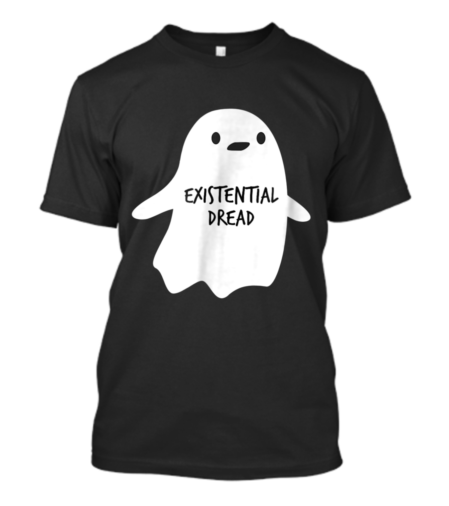 Existential Dread Halloween Ghost T-Shirt