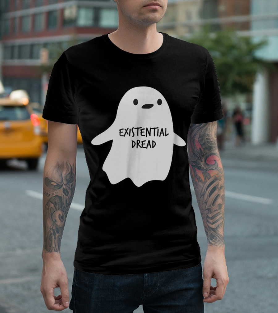 Existential Dread Halloween Ghost T-Shirt
