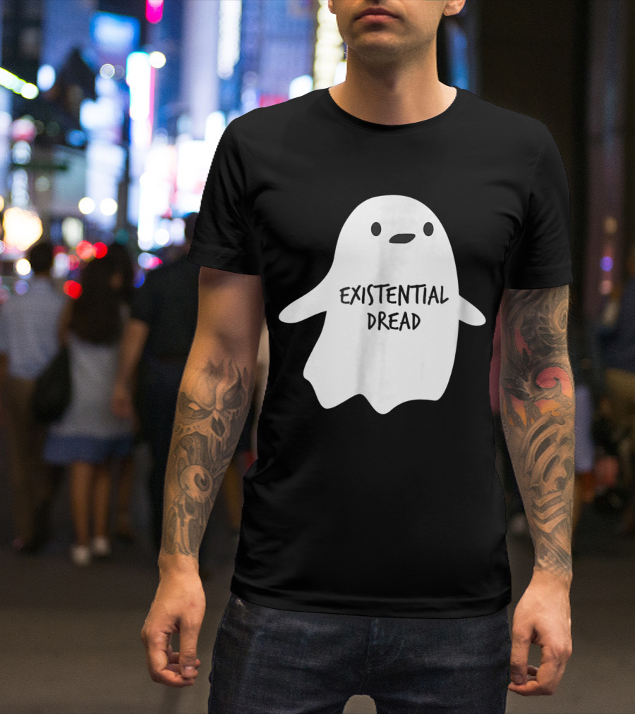 Existential Dread Halloween Ghost T-Shirt