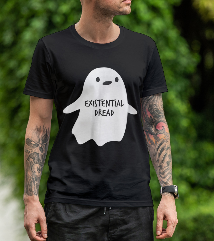 Existential Dread Halloween Ghost T-Shirt