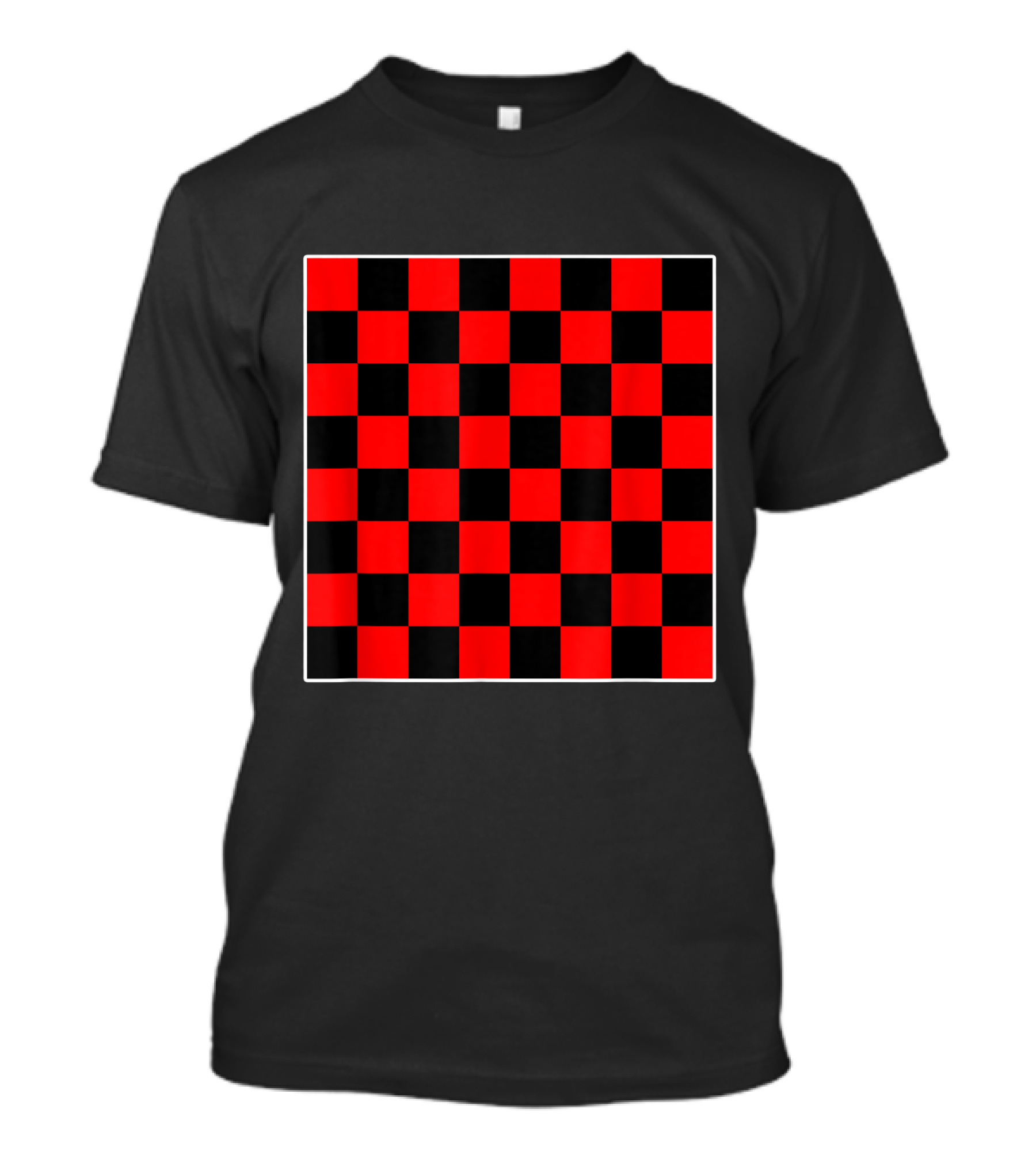 Checkers Board Game Costume Halloween Checkered T-Shirt