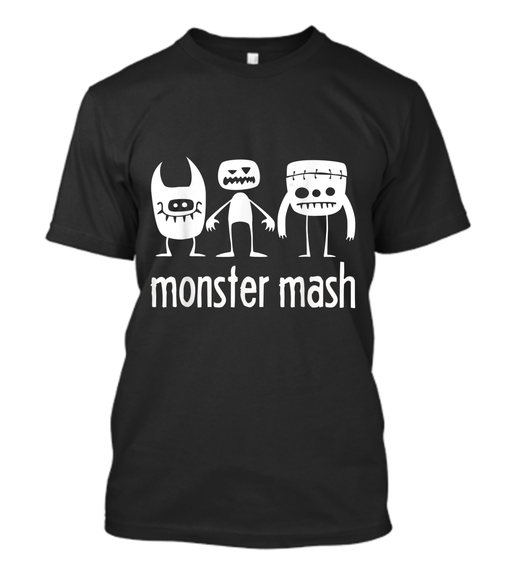 Monster Mash Cartoon Creatures Trio T-Shirt
