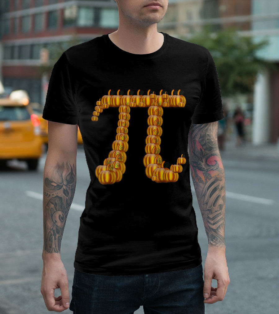 Funny Pi Pumpkin Pie Pumpkins Pi T-Shirt