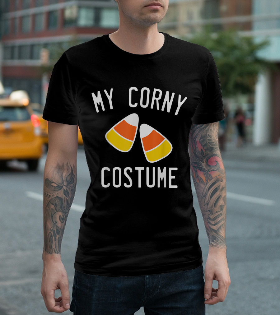 My Corny Costume Happy Halloween Candy Corn T-Shirt