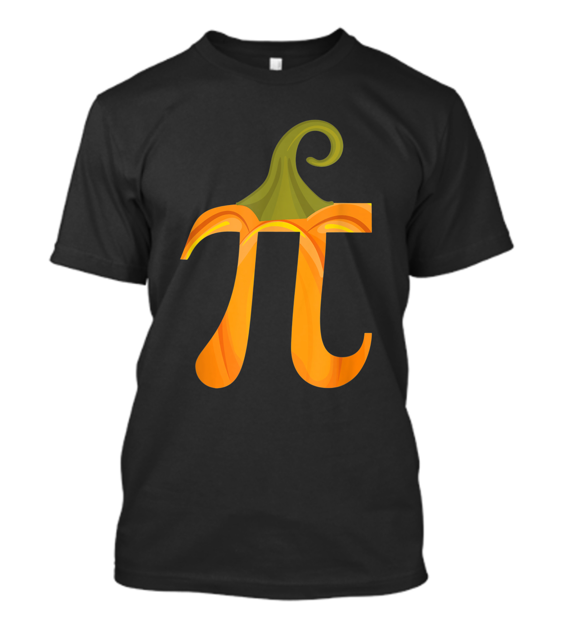 Funny Halloween Pumpkin Pi Math Pun T-Shirt