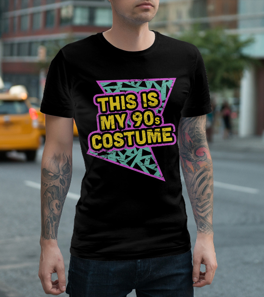 This Is My 90s Costume Retro Halloween T-Shirt