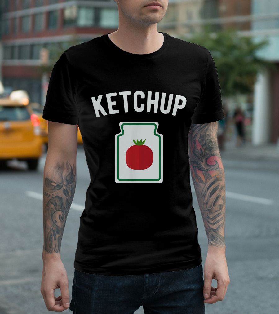 Ketchup Tomato Bottle T-Shirt